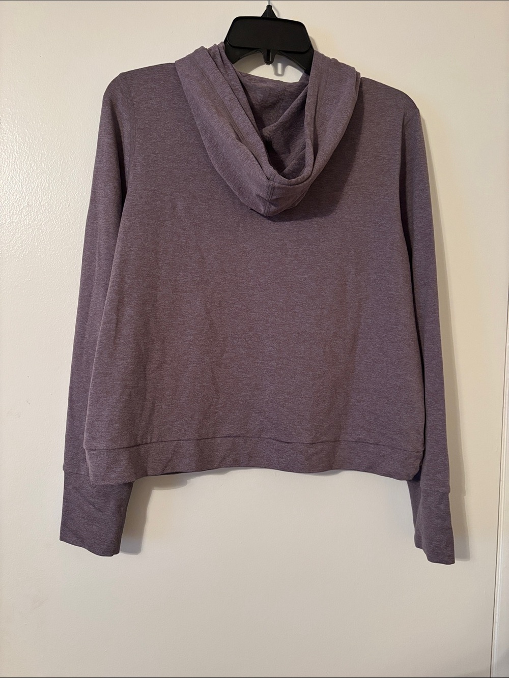 Vuori Heather Plum Crew Pullover with Logo Patch - Picture 4 of 4